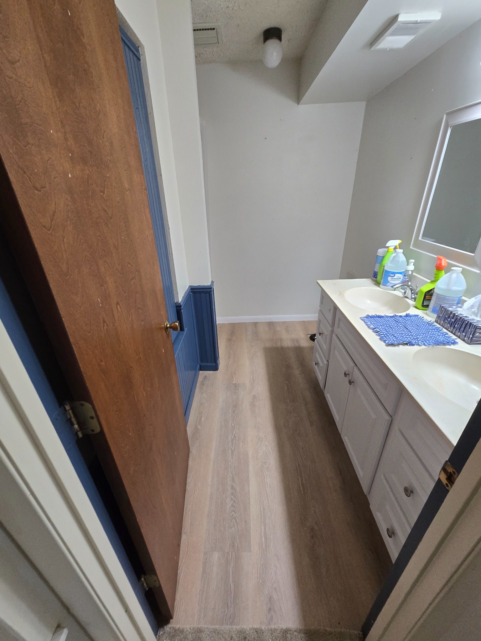 After — flooring installed